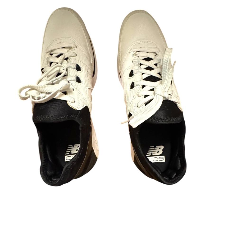 New Balance Black and White Athletic Shoes